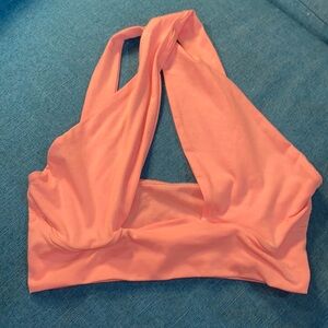 Cross crops over the neck strap